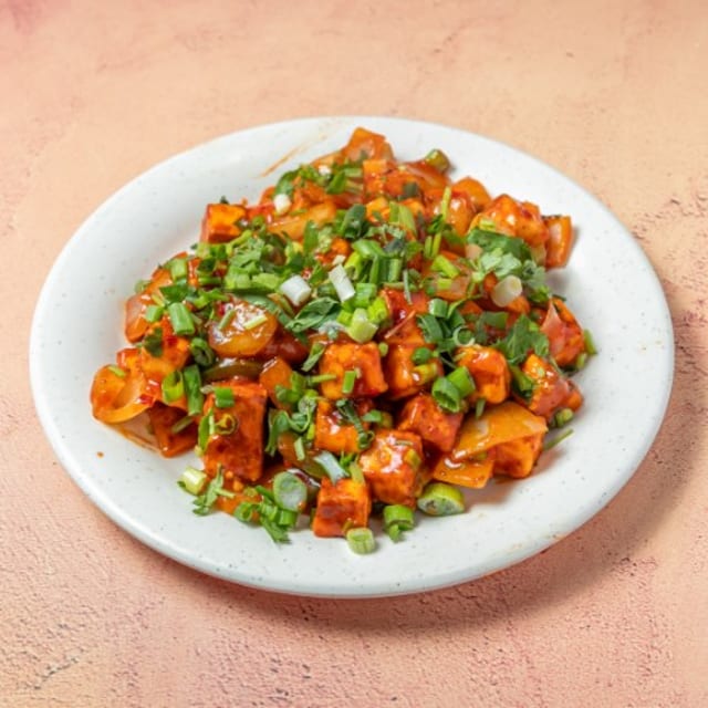 Chilli Paneer.