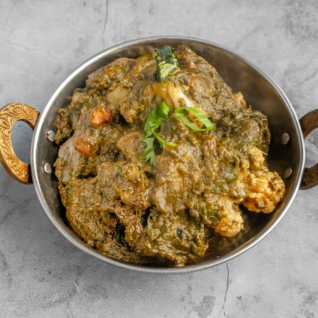 Vegan Sabji Saag.