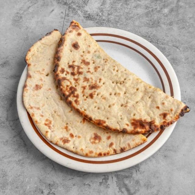 Vegan Aloo Paratha.