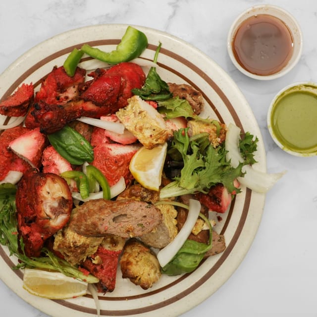Tandoori House Platter.