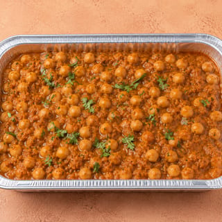 Half Tray Vegan Chana Masala