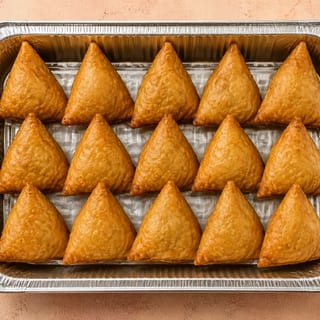 Half Tray Veg Samosa (15 Pcs)